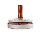 Burger Maker Hamburger Presses Viggie Patties Maker for Stufz Barbecue Aluminum thumbnail-4