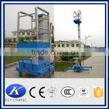 100kg Single Mast Aluminium Aerial Work Platforms