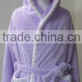 Lovely Plush Hooded Baby Bathrobe Kids Bathrobes Wholesale