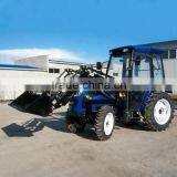 High Quality TZ-4 50HP 4WD Air Conditioning Cabin Tractor Front End Loader for Sale thumbnail-1