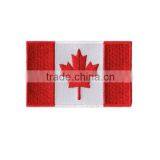 Canada Flag Patch With Hook&loop Backing