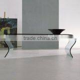 A611 Simple style bent Glass Coffee Table wholesales