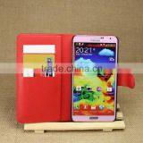 Wholesale Folio Stand Case for Samsung GALAXY Note3 N9000 PU Leather Flip Cover with Wallet