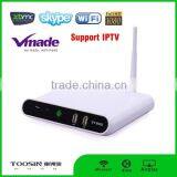 Factory Price!!! Amlogic 8726 Quad Core Android 4.4 Smart TV BOX With Kodi 14.1 DVB Android TV BOX