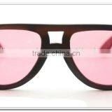 Top Selling Aluminium Wood Sunglasses Layers Wood With Comfortable Adjustable Rubber End thumbnail-2
