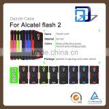 Factory Price Heavy Duty Armor Kickstand TPU+PC 2 in 1 Case For Alcatel Flash 2 Armor Durable Case Fast Delivery