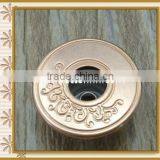 Factory Wholesale Leather Bracelet With Metal Button Clasp