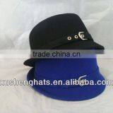 2012 Fashion Women Wool Felt Fedora Trilby Hat thumbnail-1