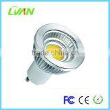 Pure White Color Temperature(CCT) and Aluminum Lamp Body Material 5W Cob Led Spotlight