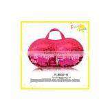 Fashion Paillette & Peach Travel EVA Traveling Bra Bags thumbnail-1