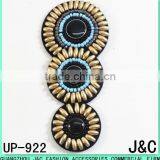 The Newes Black Beaded Summer Sandal Shoes Upper thumbnail-1