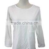 Long Sleeve Cotton Casual Shirt Leisure Sleepwear for Women