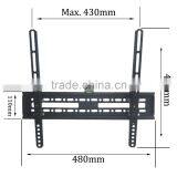 Hot-sale tv Rack Adjustable Sliding Tilt Lcd Led Plasma tv Wall Mount for Sale With Vesa 400x400 up to 50kg Laod Weight thumbnail-3