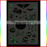 Halloween Tattoo Stickers for Kids New Witch Luminous Tattoo Stickers thumbnail-1
