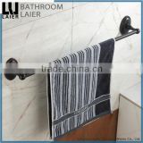 CustomizedChina Supplier Zinc Alloy ORB Finishing Bathroom Accessories Wall Mounted Single Towel Bar