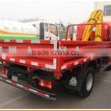 Sinotruk HOWO Mini Truck Mounted Crane With Cable Winch thumbnail-3