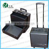 Professional Aluminum Cosmetic Case Trolley Makeup Train Case thumbnail-1