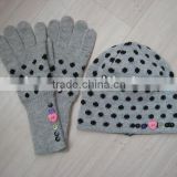fashion wholesale winter hats and gloves