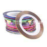 30 Colors Multicolor Nails Striping Tape Line DIY Nail Art Tips Decoration Sticker thumbnail-5