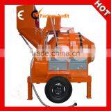 JZR350 concrete mixer with diesel engine widely used for small construction project