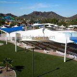 HDPE Waterproof Polyester Sun Shade Sail Awning Shade Tarps thumbnail-5