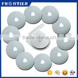 Heavy Duty Industrial Nonwoven Rotary Cutter Blade 45mm, Sliding Roller Blade For Cutting Fabric