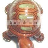 Personazlied Handmade Color Glazed Decorative Turtle Ceramic Figurine thumbnail-1