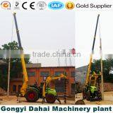 Pole Hole Drilling Machine in Tractor Crane Saling thumbnail-6