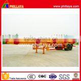 Cheap Price Tri Axles 20ft 40ft Container Skeletal Trailer Price in India thumbnail-1