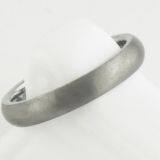 3mm Women Zirconia Ceramic Jewelry Ring Black For Party thumbnail-1