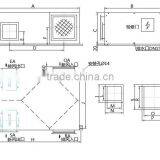 Воздушно-воздушный теплообменник для теплообменника воздуха с телекоммуникационным шкафом наружного размещения thumbnail-3