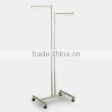 Metal Display Standing 2 Way Clothing Rack thumbnail-6