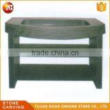 Small Size Round Black Color Vessel Zuzu Wash Basin thumbnail-1