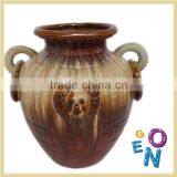 Tall Classic Glazed Ceramic Vase Urns thumbnail-4