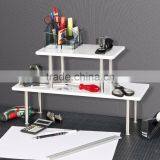 Kitchen or Bathroom Use 2 Tiers Rectangle Stainless Steel Kitchen Shelf thumbnail-6