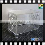 Luxury Living Room Furniture Square Acrylic Tea Table Modern PMMA Center Table From China Manufacturer thumbnail-2