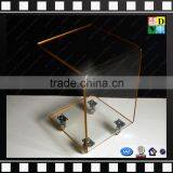 Customized Moveable Acrylic Coffee Table Unique Elegant Acrylic Side Table With Wheels From China Manufacturer thumbnail-5