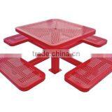 Arlau Outdoor Table Set With Umbrella thumbnail-4