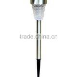 12pk Stainless Steel Solar Garden Lawn LED Path Light 75mm thumbnail-1