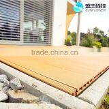 High Quality Engineered WPC Composite Decking, Hollow Waterproof WPC Decking, thumbnail-3