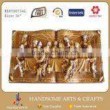36 Inch Resin Religious Gift Home Decoration Last Supper Sculpture Wall Hanging thumbnail-6