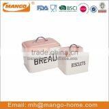 Metal Rectangle Home Goods Bread Lock Storage Canister thumbnail-6