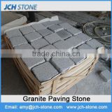 cheap China G603 grey granite manufacture bulk tumbled paving stone