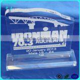 KM-SP06 Factory High Quality Clear Acrylic Crystal Stamp Block,transparent Acryl Display Block thumbnail-5