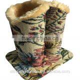 Double Head Fabric Eyeglass Holders, Jacquard Fabric Eyeglass Holder,suede Fabric Eyeglasses Holder thumbnail-4