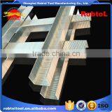 Puneumatic Nailer Staple Wood Furniture 8mm U Shape Stape Pins Gauge Silver Galvanized Code Nail Carton Seal Pin thumbnail-2
