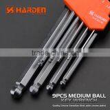 Professional 9PCS Long Ball Point Hex Key Wrench thumbnail-2
