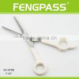 S3-1079B 7.5" Inch 2CR13 Stainless Steel With PP Handle Hair Cut Salon Scissors With ABS Plastic Handle thumbnail-2