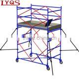Frame Scaffolding Ladder Frame Scaffold With Caster Wheel Walkboard in Scaffolding thumbnail-2