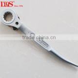 Ratchet Podger Spanner 19/21mm Wrench Steel Erecting Spanners Double Sockets thumbnail-2